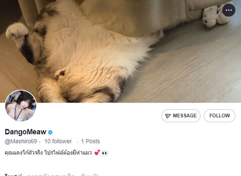 Full leaked Dangomeaw private onlyfans photo